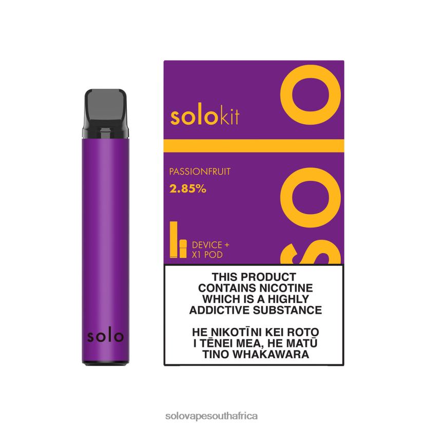 Solo Pod Kit Passionfruit | Solo Disposable Vape Flavours JL8L2F42
